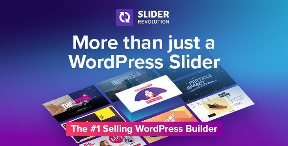 Slider Revolution Responsive Wordpress Plugin