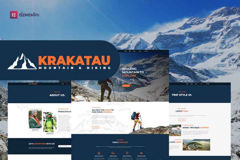 krakatau-mountain-hiking-elementor-template-kit - global kit styles