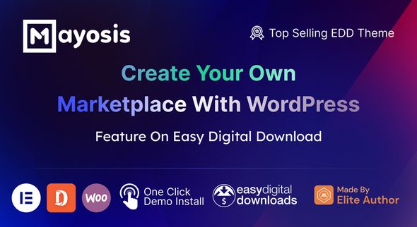 mayosis 5 4 1 digital marketplace wordpress theme