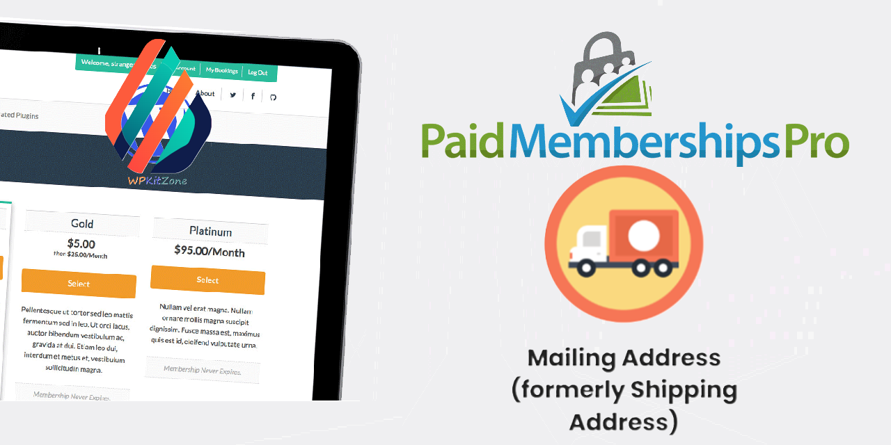 wpkitzone.com pmpro shipping mailing address