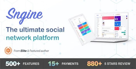 Download Sngine Social Network Platform Scripts