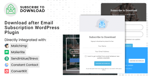 subscribe to download an advanced subscription plugin for wordpress