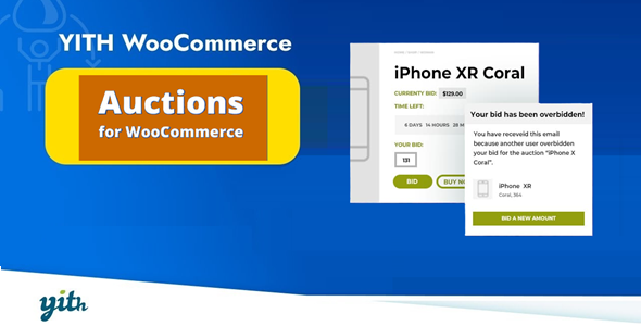 Download free YITH Auctions for WooCommerce Premium 4.17.0