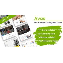 Avas 6.9.7 – Elementor MultiPurpose WordPress Theme