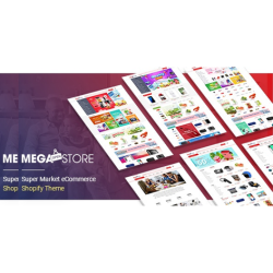 MegaStore Super Market eCommerce Shopify