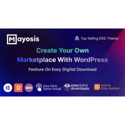 Mayosis 5.4.6 – Digital Marketplace WordPress Theme