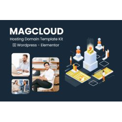 Magcloud Hosting Domain Elementor Template Kit