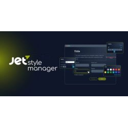 JetStyleManager 1.3.8 – Add styles to Gutenberg blocks